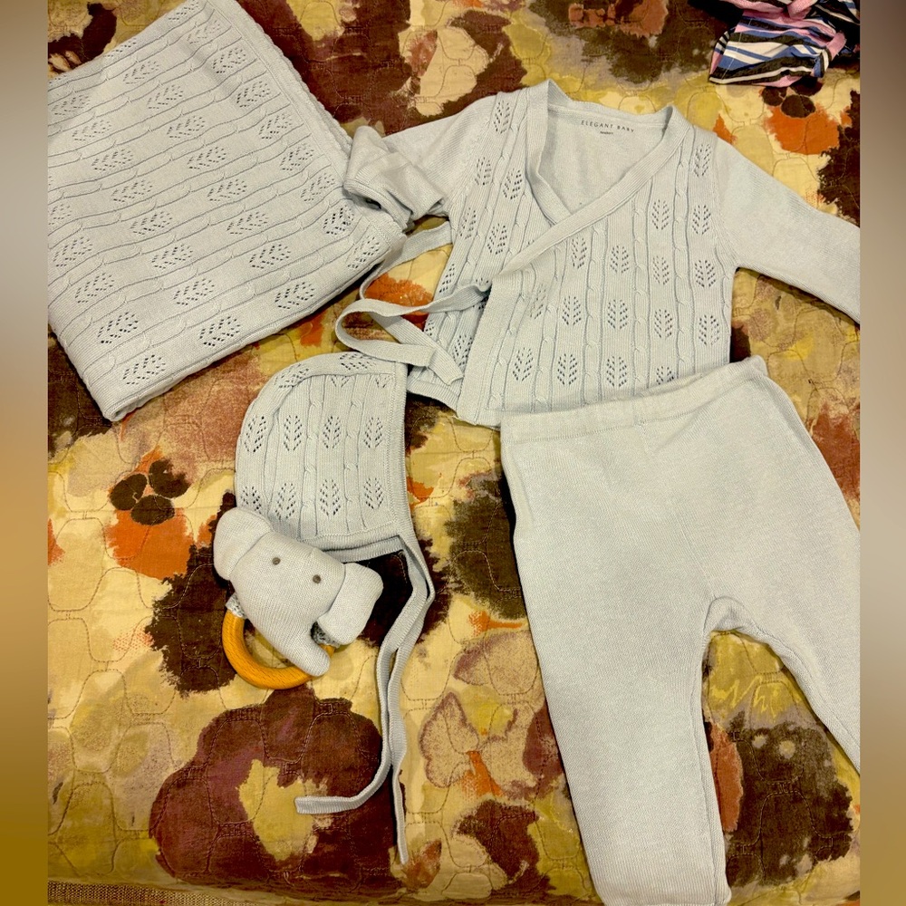 Newborn take home layette